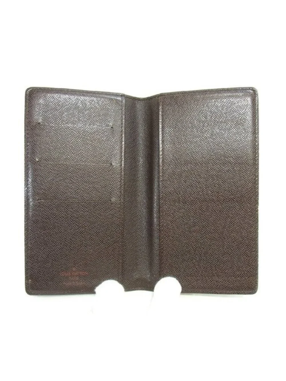 Louis Vuitton Notebook Cover Damier Agenda Posh Ebene Leather